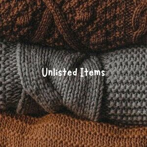 Do not like this post— unlisted items only